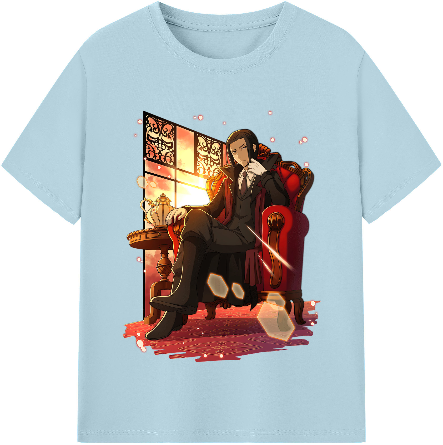 （画像用） 文豪ストレイドッグス Bungo Stray Dogs 綿100％半袖Tシャツ（フロントプリント）